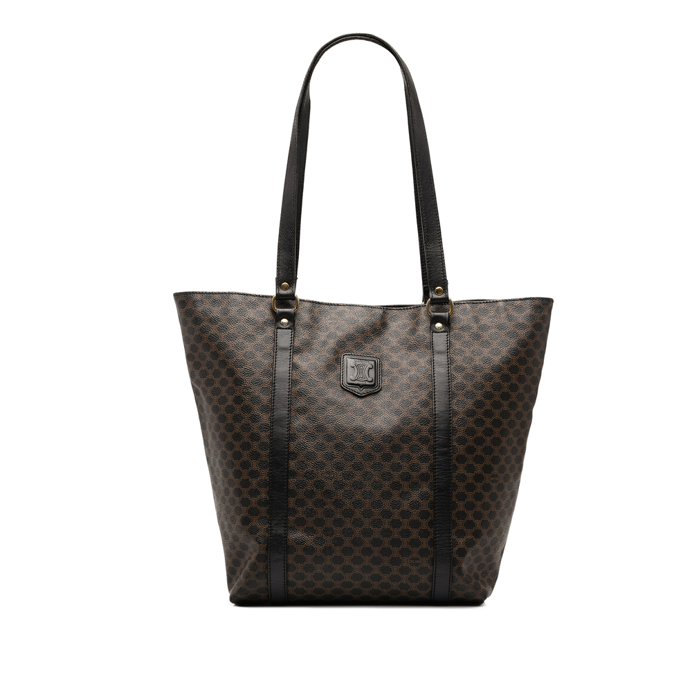 Pre-Loved Celine Macadam Coated Canvas Tote